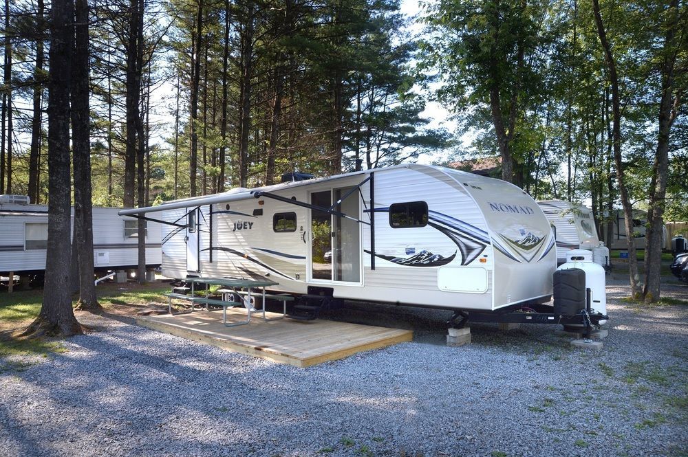 Lake George Escape - Campground Warrensburg المظهر الخارجي الصورة